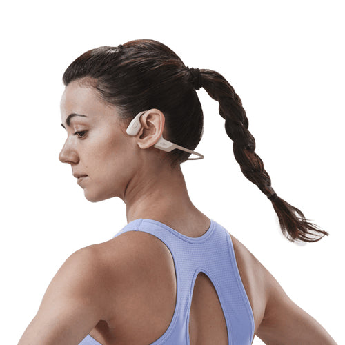 SHOKZ OpenRun Pro Headphones Wireless Ear-hook Sports Bluetooth Beige SHOKZ OpenRun Pro Headphones Wireless Ear-hook Sports Bluetooth Beige